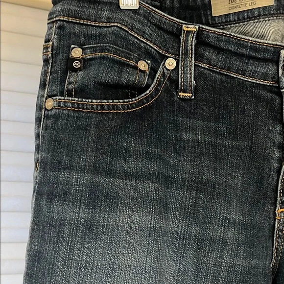 AG Adriano Goldschmied The Stilt Cigarette Leg Skinny Jeans 👖Denim - Picture 3 of 12